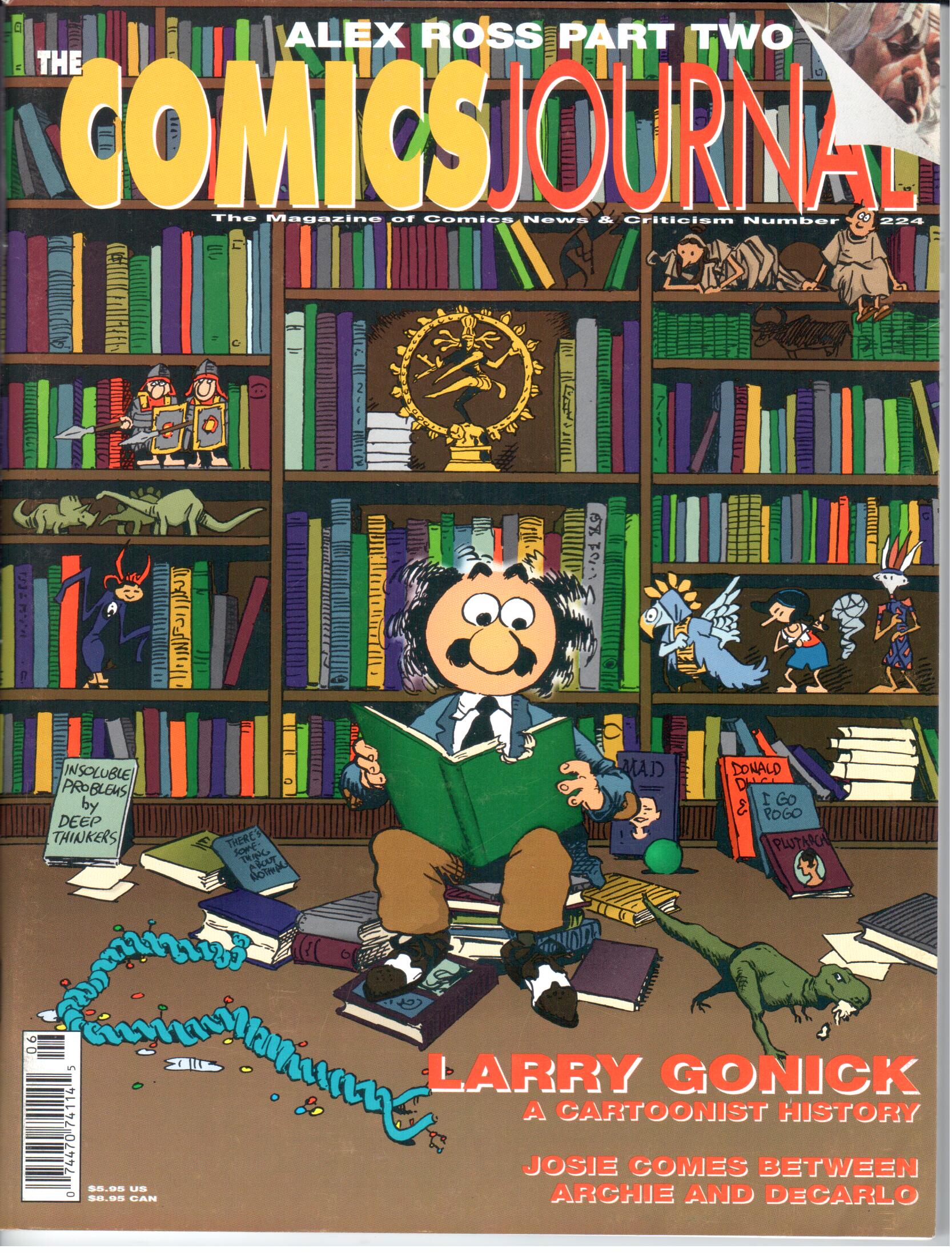 Comics Journal (1977) #224