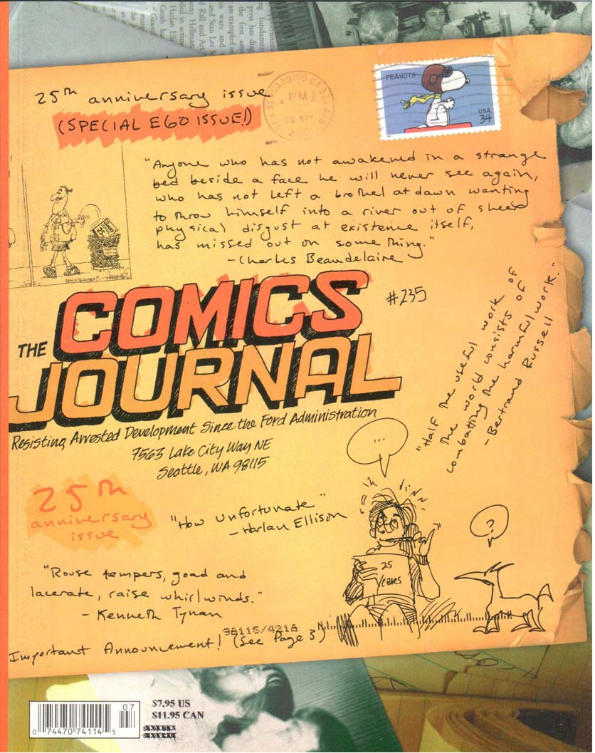 Comics Journal (1977) #235