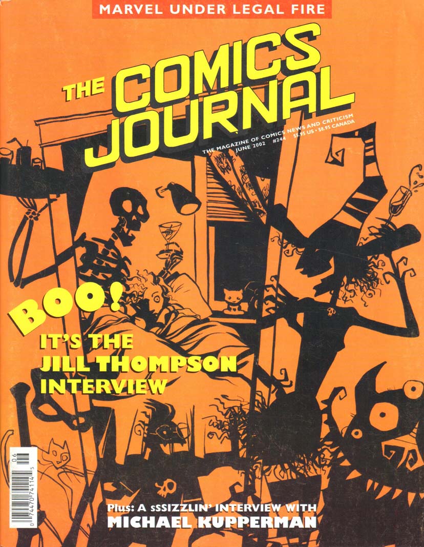 Comics Journal (1977) #244
