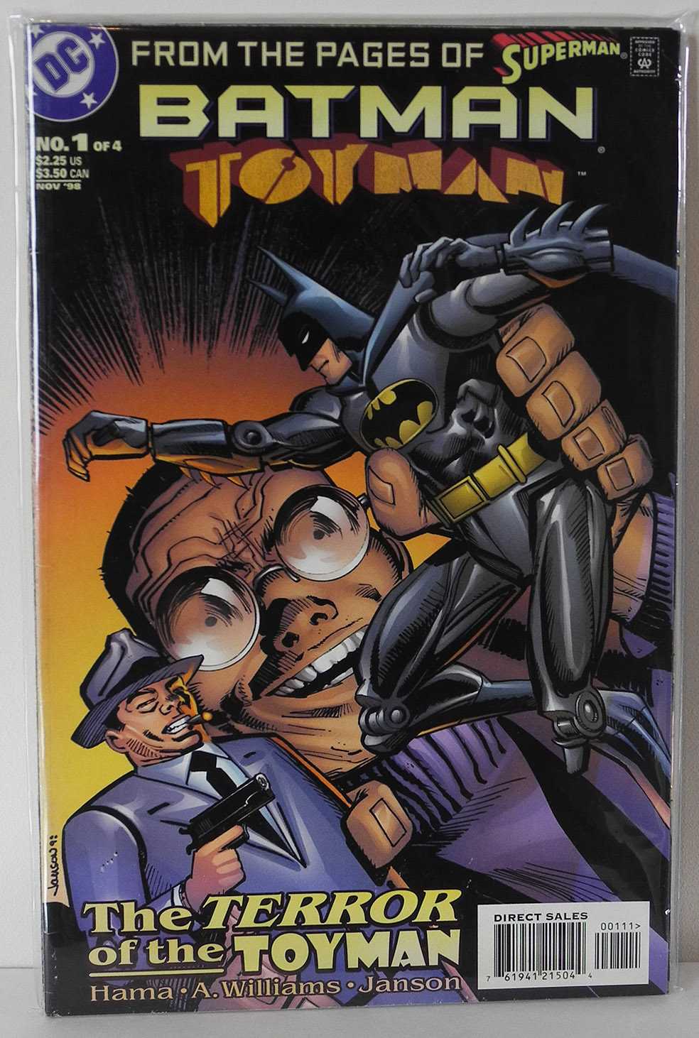 Batman: Toyman (1998) #1 – 4 (SET)