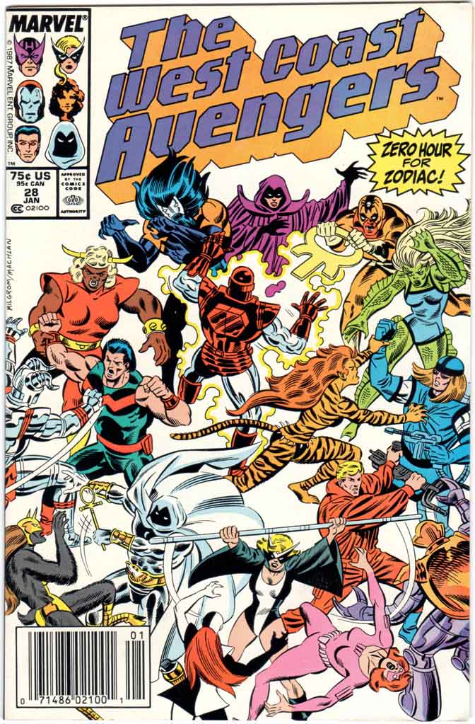 Avengers West Coast (1985) #28 MJ