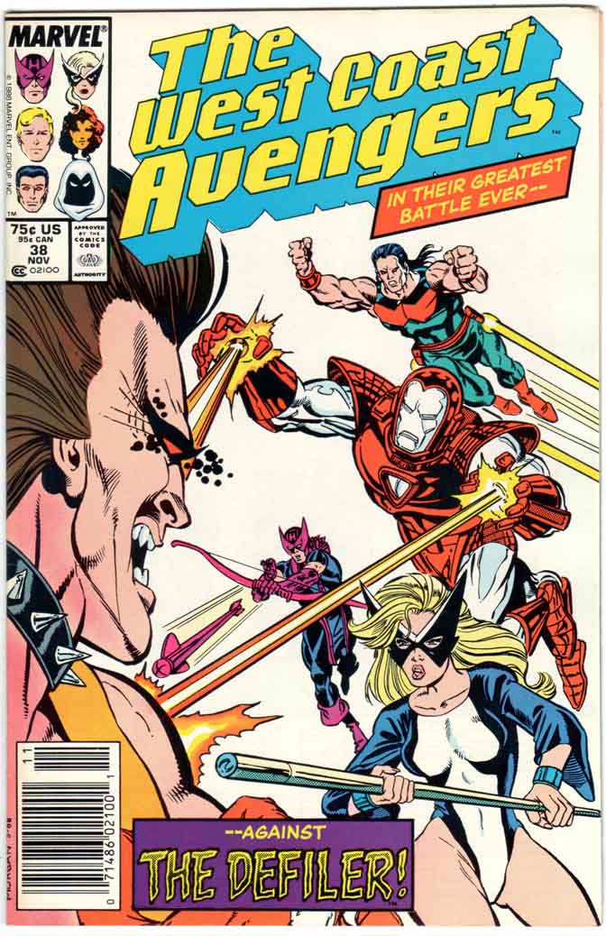Avengers West Coast (1985) #38 MJ