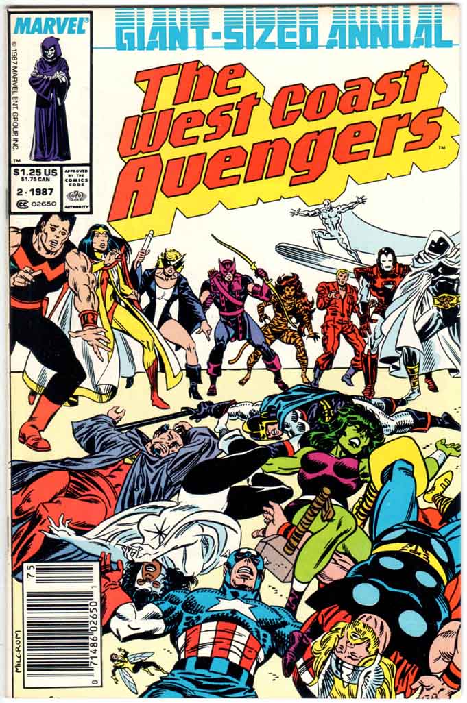 Avengers West Coast (1985) Annual #2