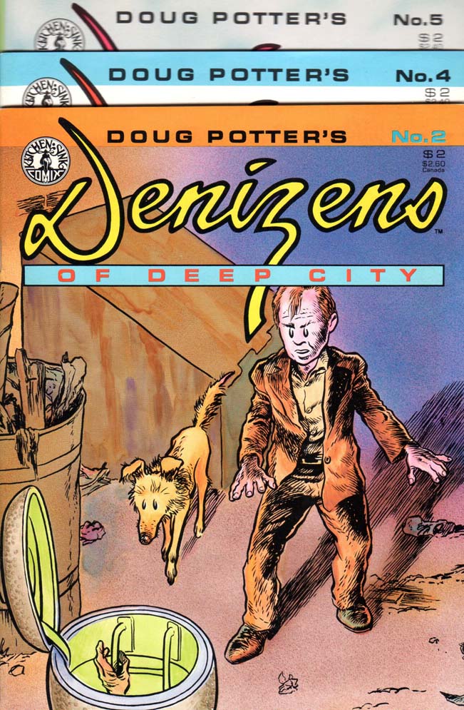 Denizens of Deep City (1988) #1 – 6 (SET)