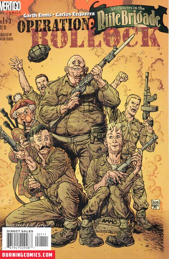 Adventures in the Rifle Brigade: Operation Bollock (2001) #1 – 3 (SET)