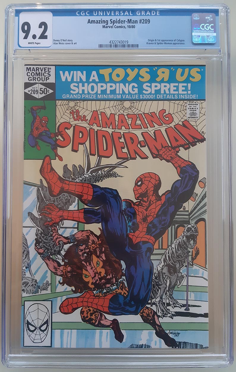 Amazing Spider-Man (1963) #209 CGC 9.2