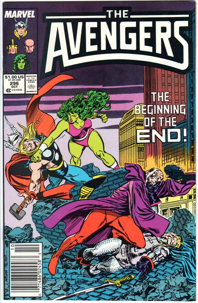 Avengers (1963) #296 MJ