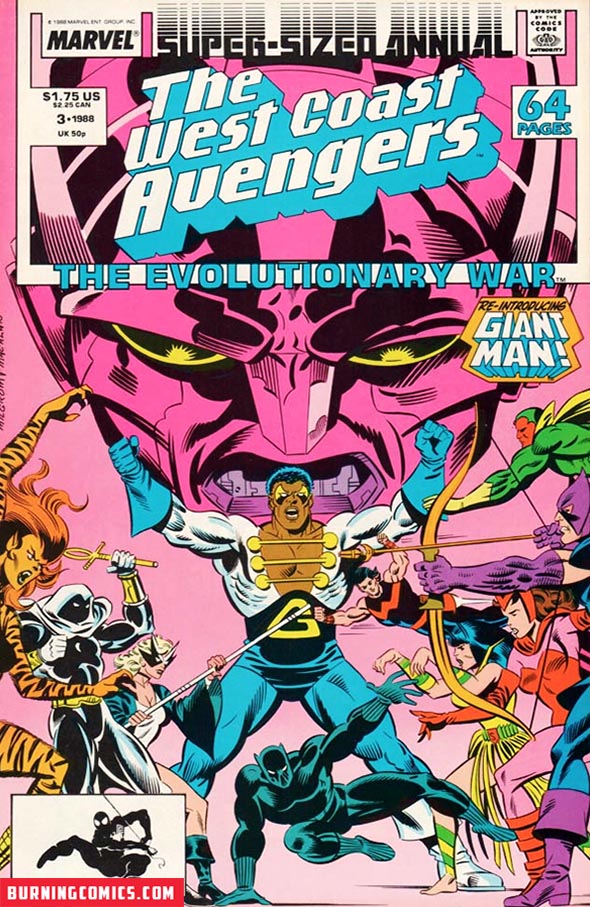 Avengers West Coast (1985) Annual #3