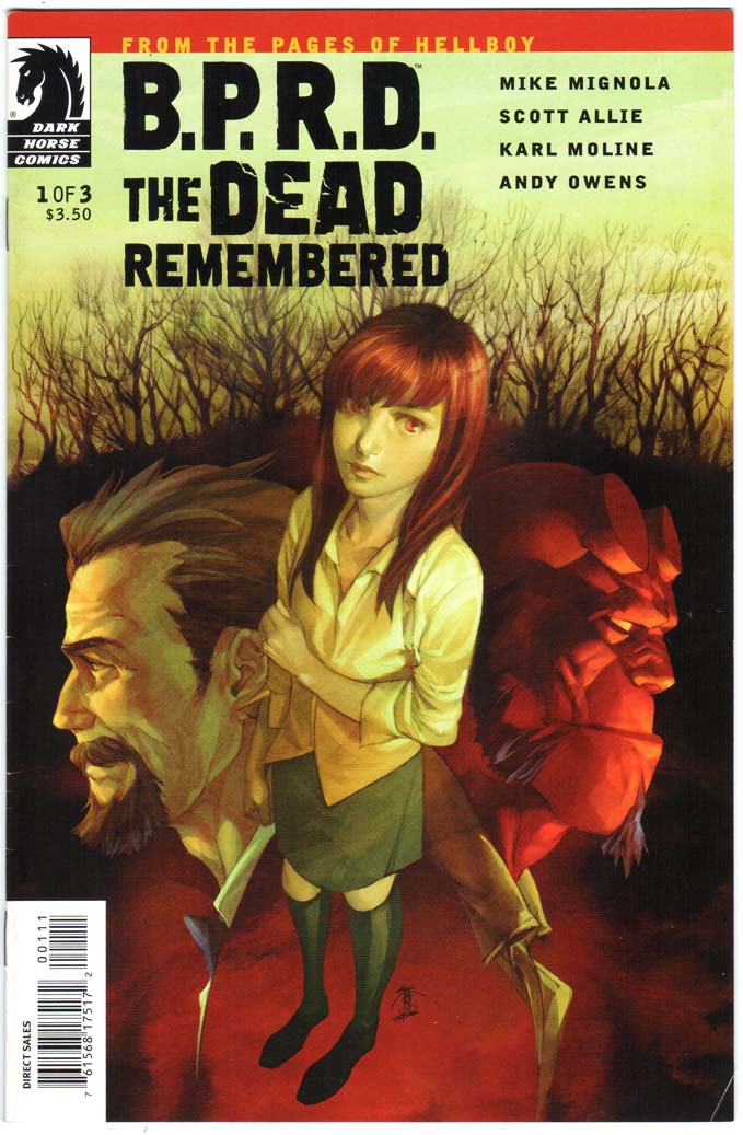 BPRD: The Dead Remembered (2011) #1 – 3 (SET)