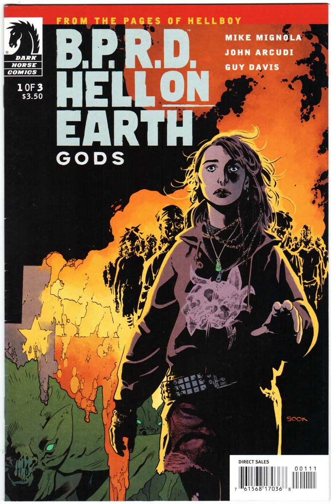 BPRD Hell on Earth: Gods (2011) #1 – 3 (SET)