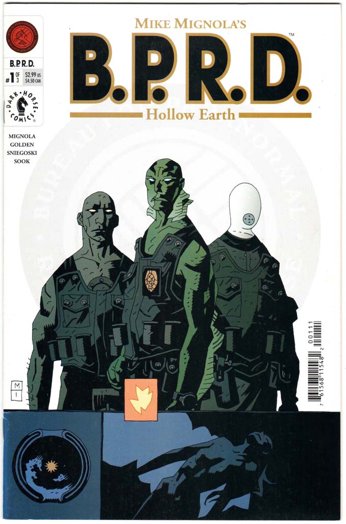 BPRD: Hollow Earth (2002) #1