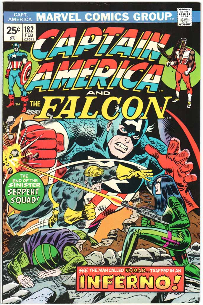 Captain America (1968) #182