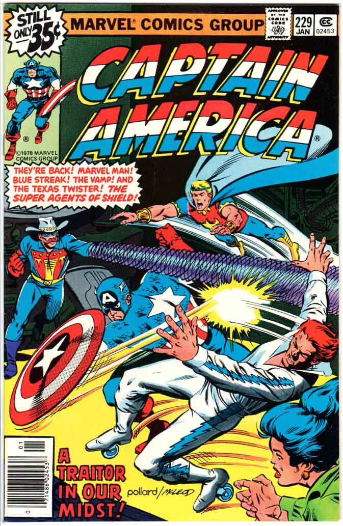 Captain America (1968) #229 MJ
