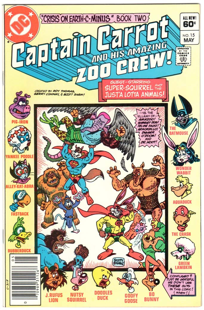 Captain Carrot (1982) #15 MJ