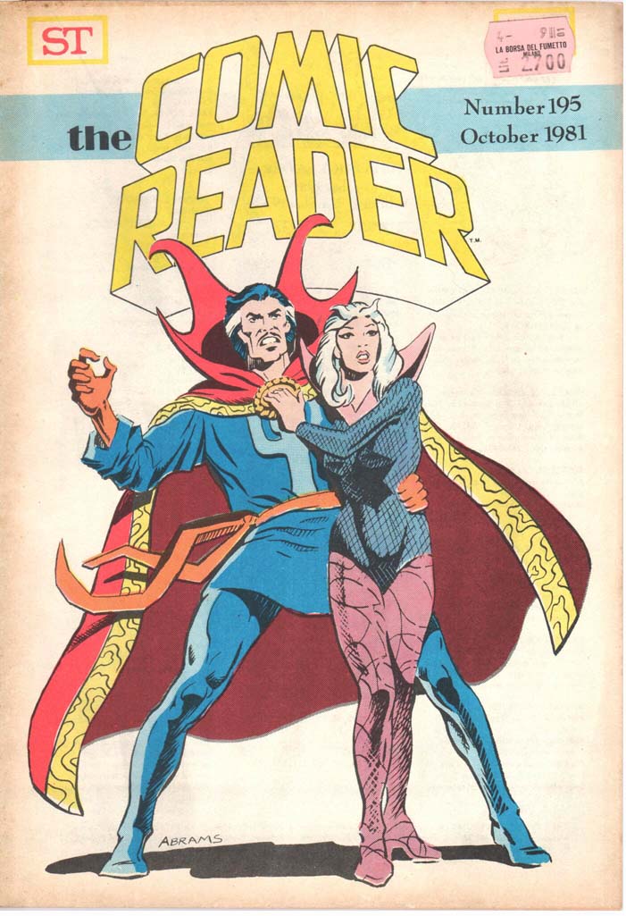 The Comic Reader (1961) #195