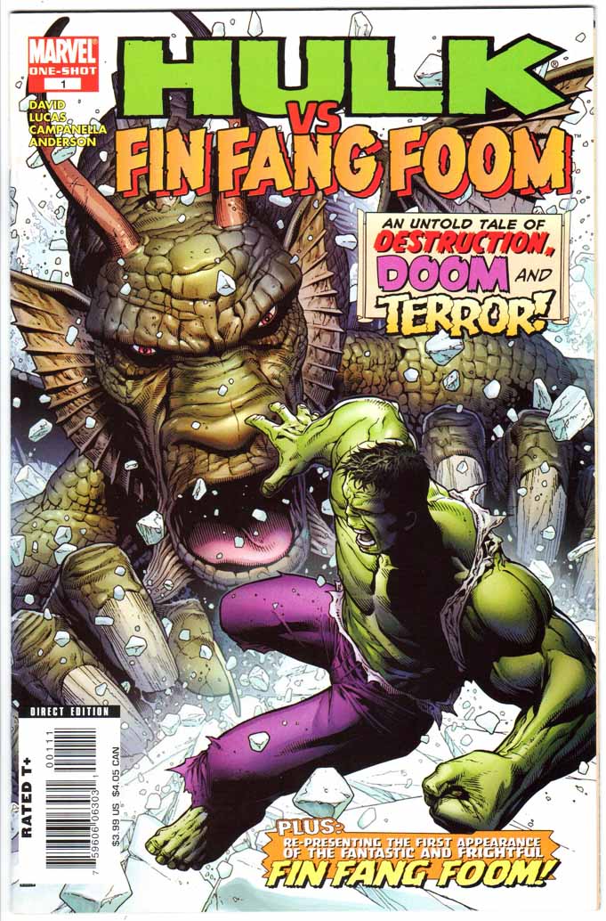 Hulk vs. Fin Fang Foom (2007) #1