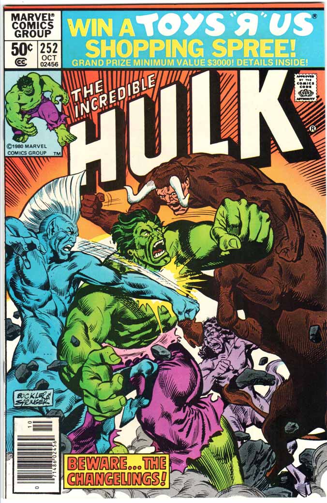 Incredible Hulk (1962) #252 MJ