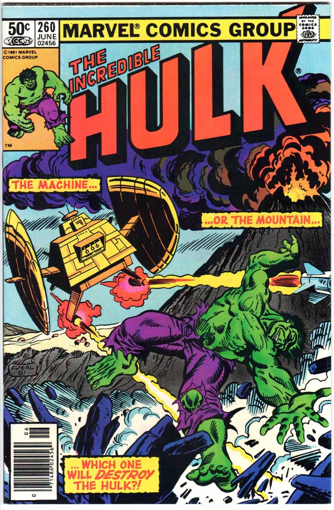 Incredible Hulk (1962) #260 MJ