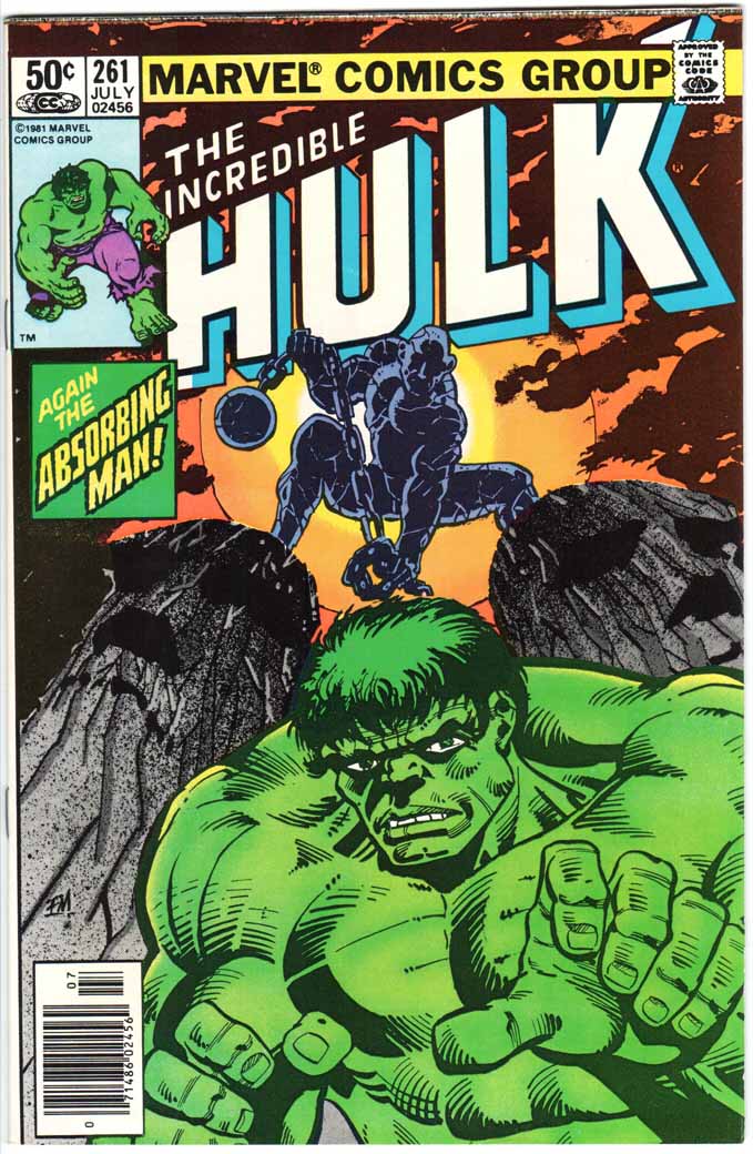 Incredible Hulk (1962) #261 MJ