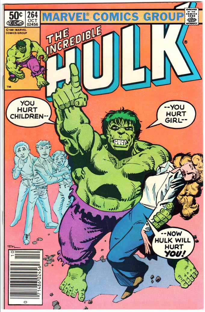 Incredible Hulk (1962) #264 MJ