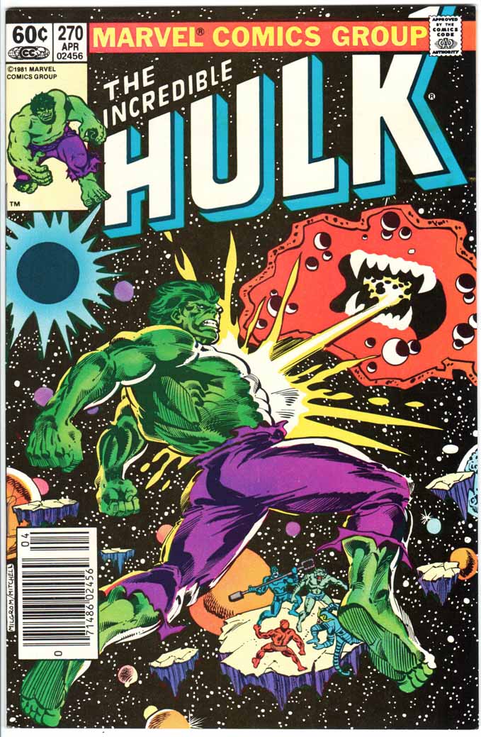 Incredible Hulk (1962) #270 MJ