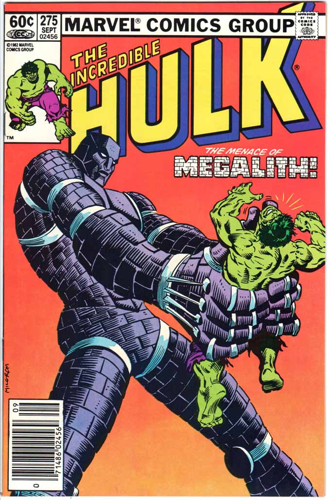 Incredible Hulk (1962) #275 MJ