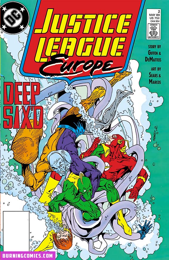 Justice League Europe (1989) #2