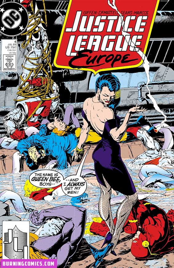 Justice League Europe (1989) #4