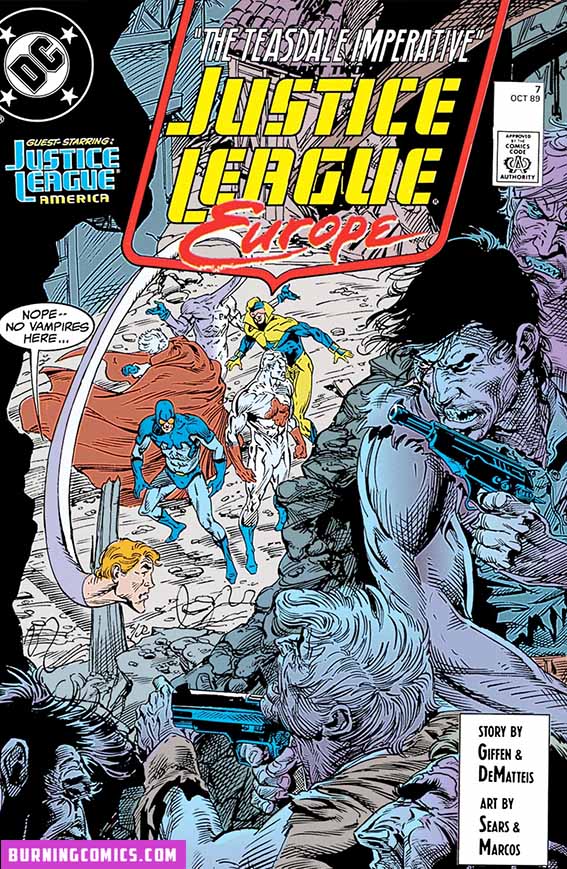 Justice League Europe (1989) #7