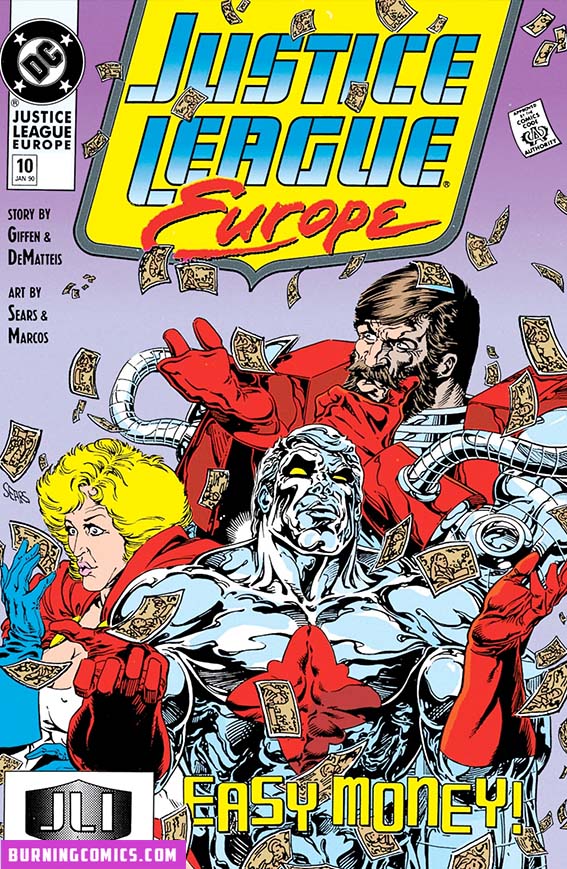 Justice League Europe (1989) #10