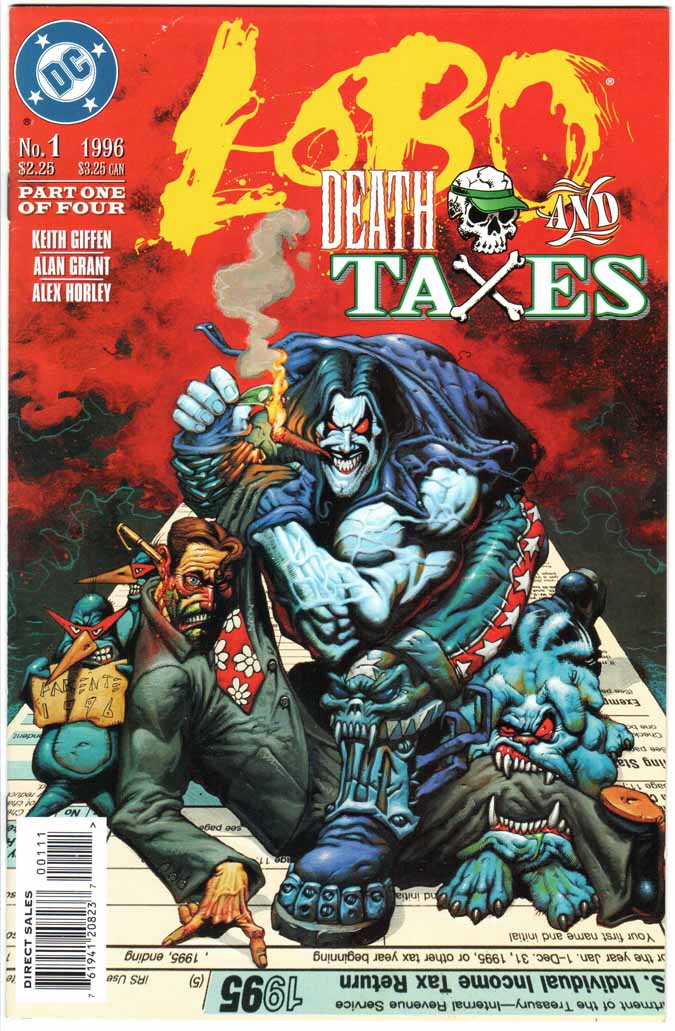Lobo: Death and Taxes (1996) #1