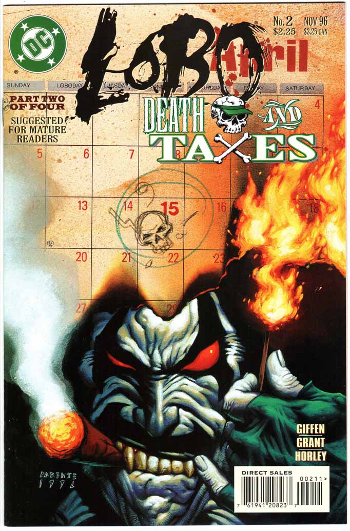 Lobo: Death and Taxes (1996) #2