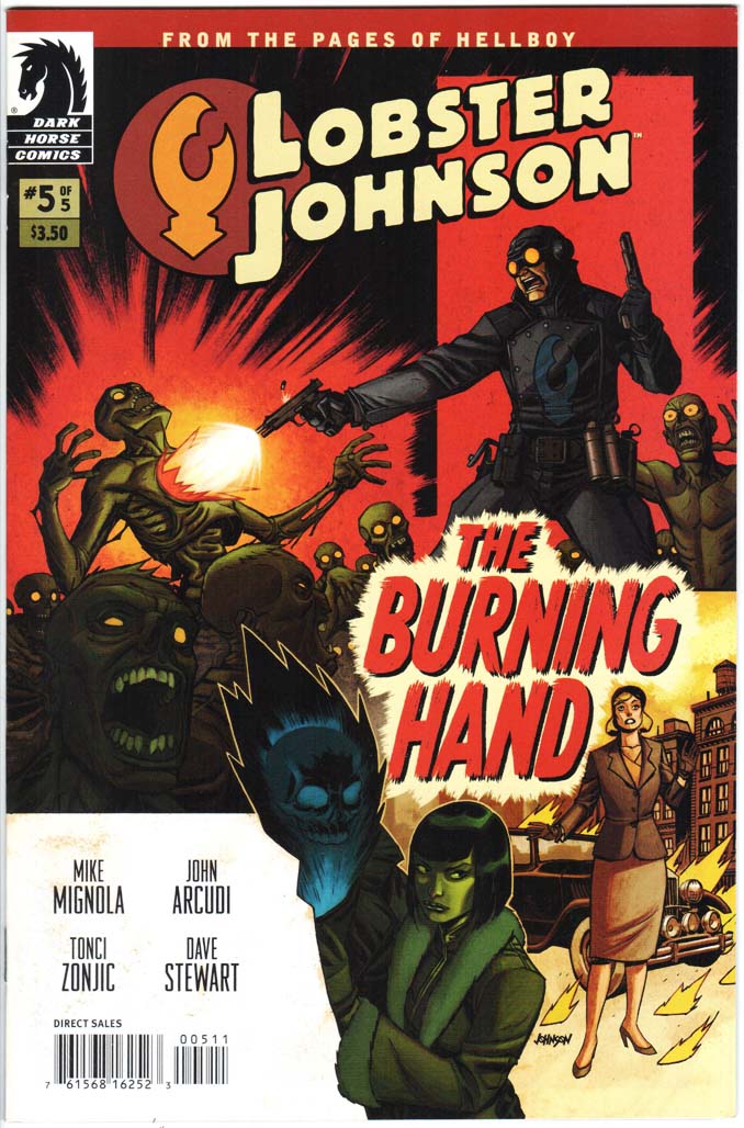 Lobster Johnson: The Burning Hand (2011) #5
