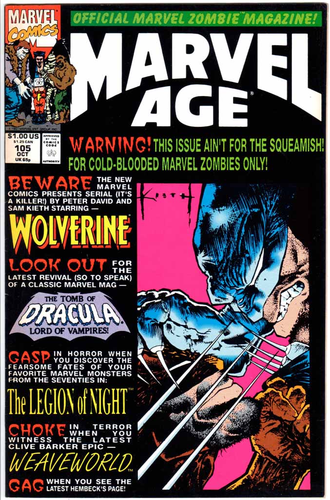 Marvel Age (1983) #105
