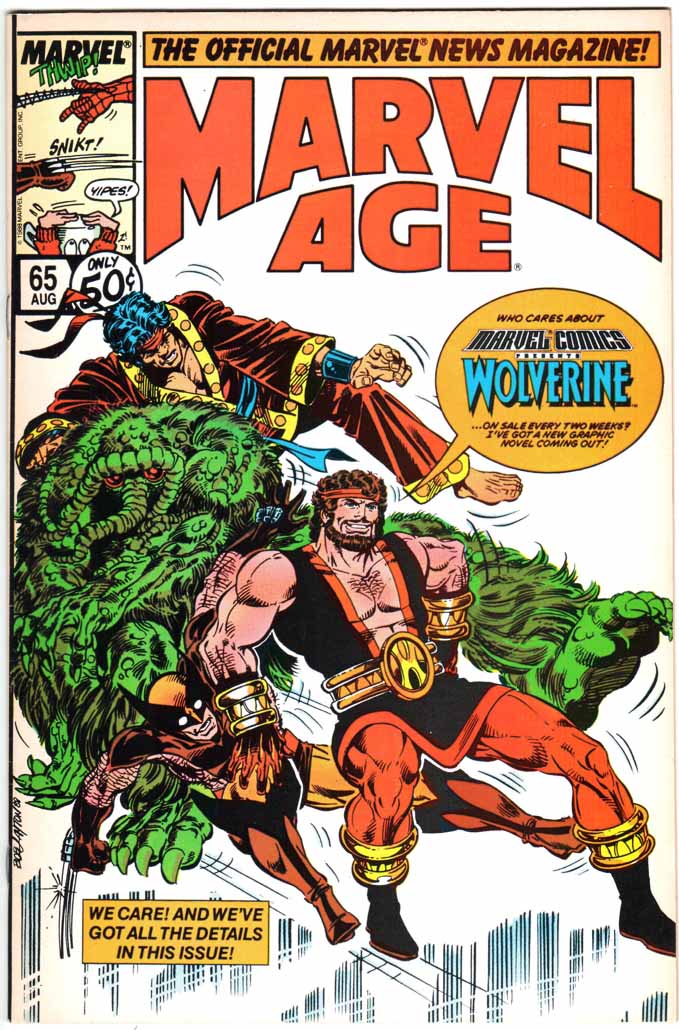 Marvel Age (1983) #65