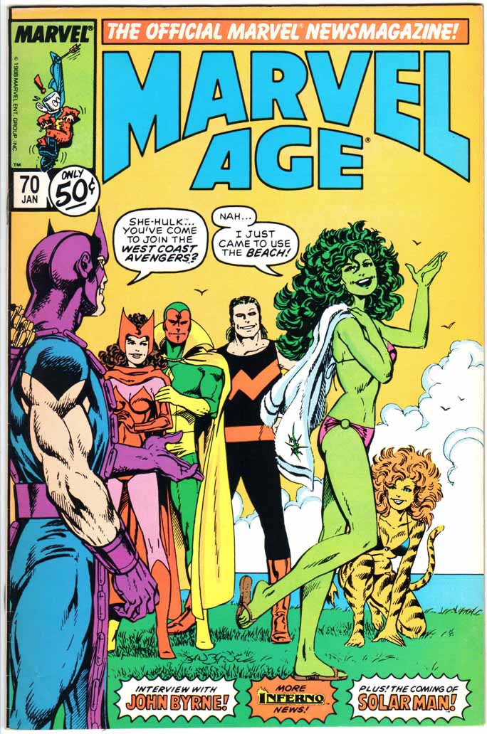 Marvel Age (1983) #70
