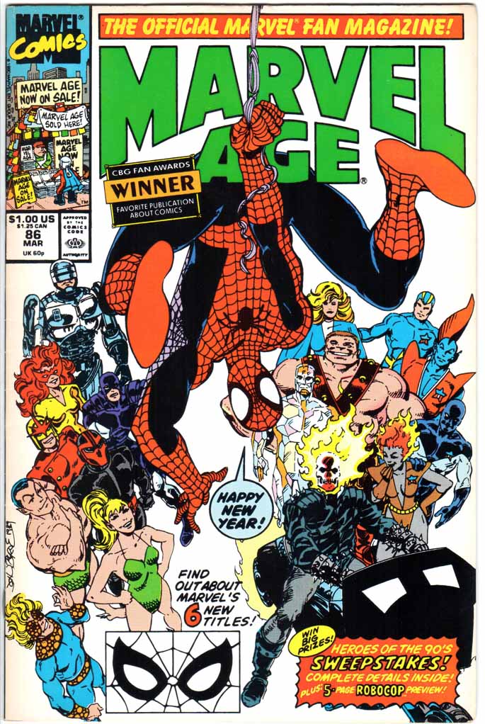 Marvel Age (1983) #86