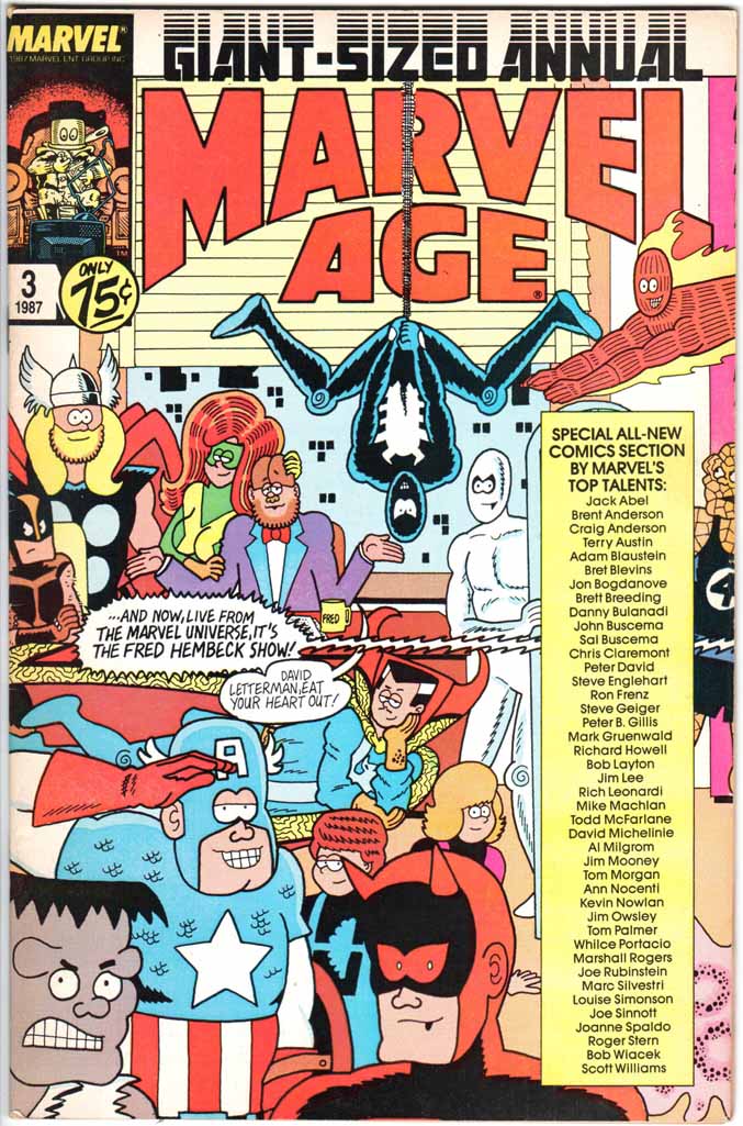 Marvel Age (1983) Annual #3