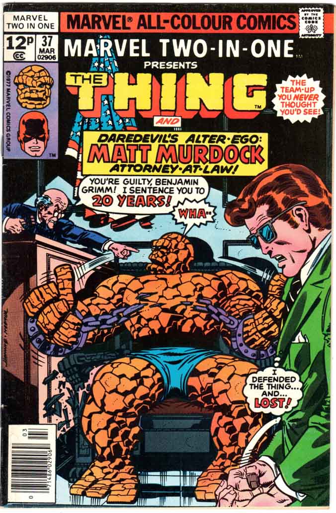 Marvel Two-in-One (1974) #37