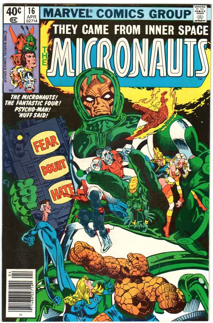Micronauts (1979) #16 MJ