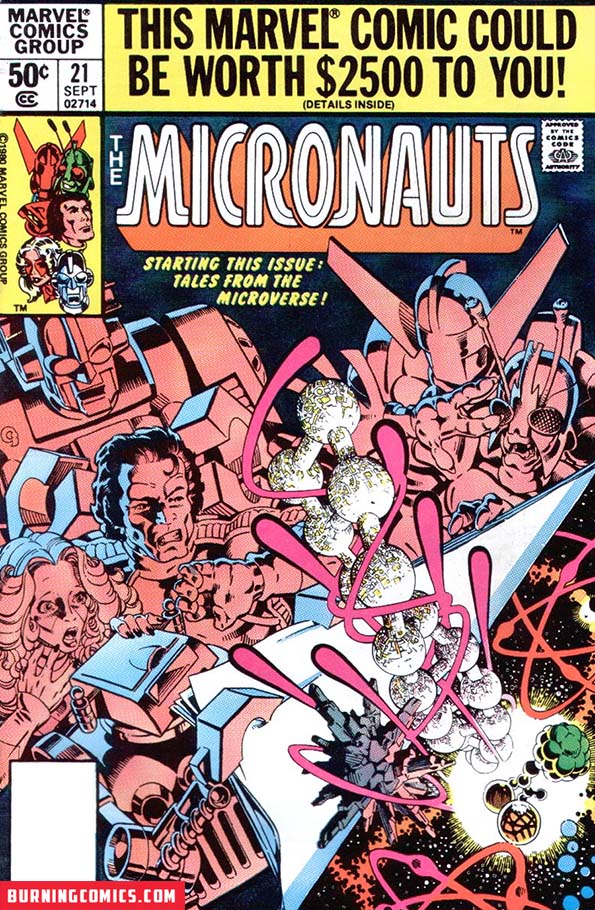 Micronauts (1979) #21