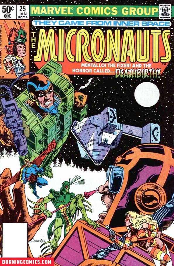 Micronauts (1979) #25