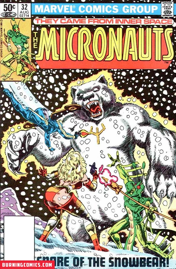 Micronauts (1979) #32