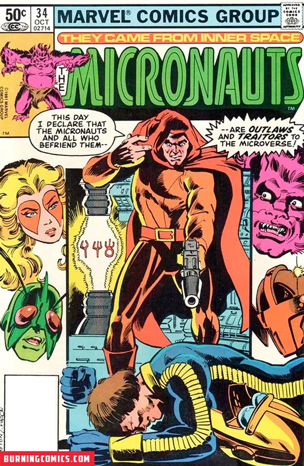 Micronauts (1979) #34