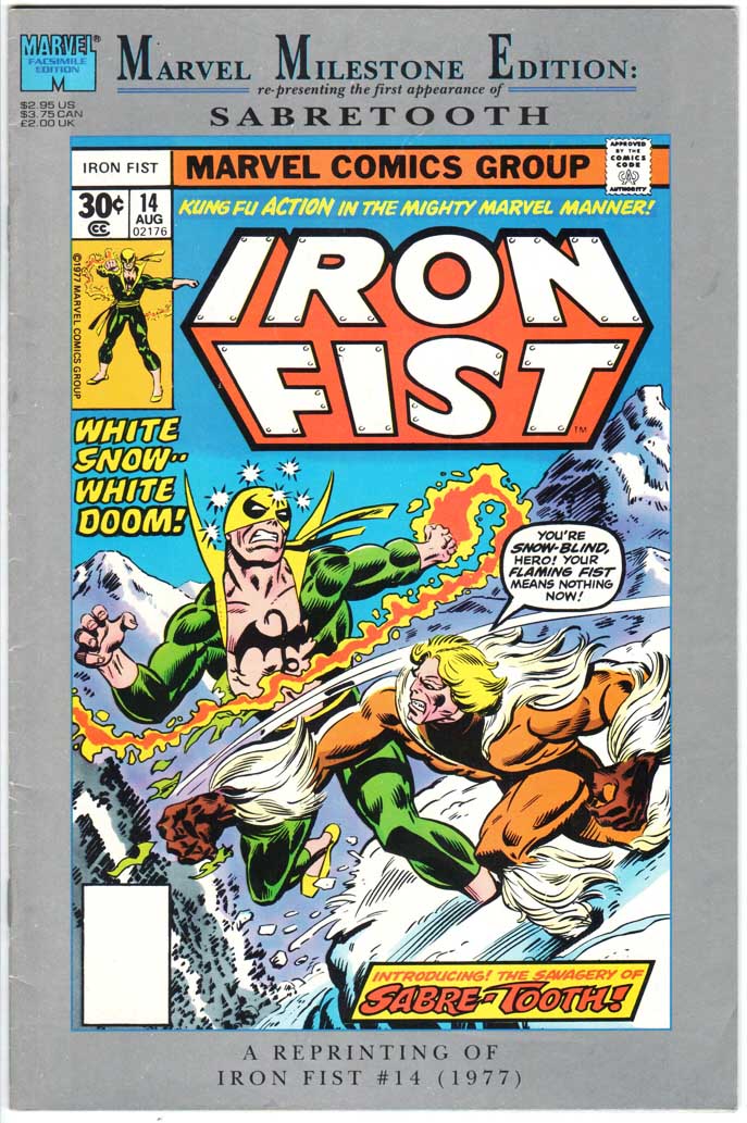 Marvel Milestone Edition: Iron Fist (1992) #14