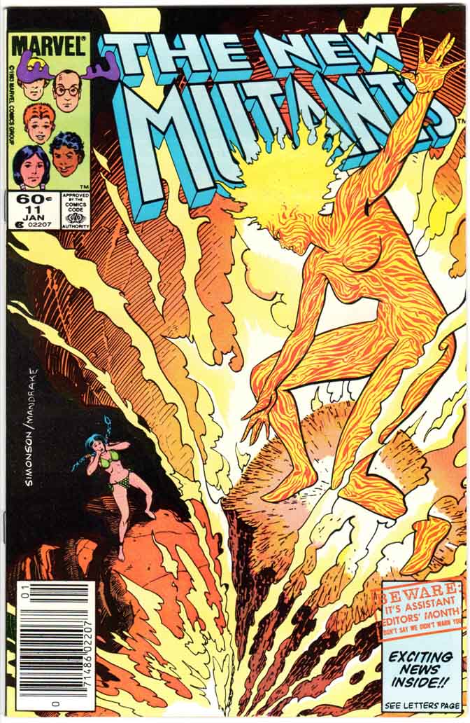 New Mutants (1983) #11 MJ