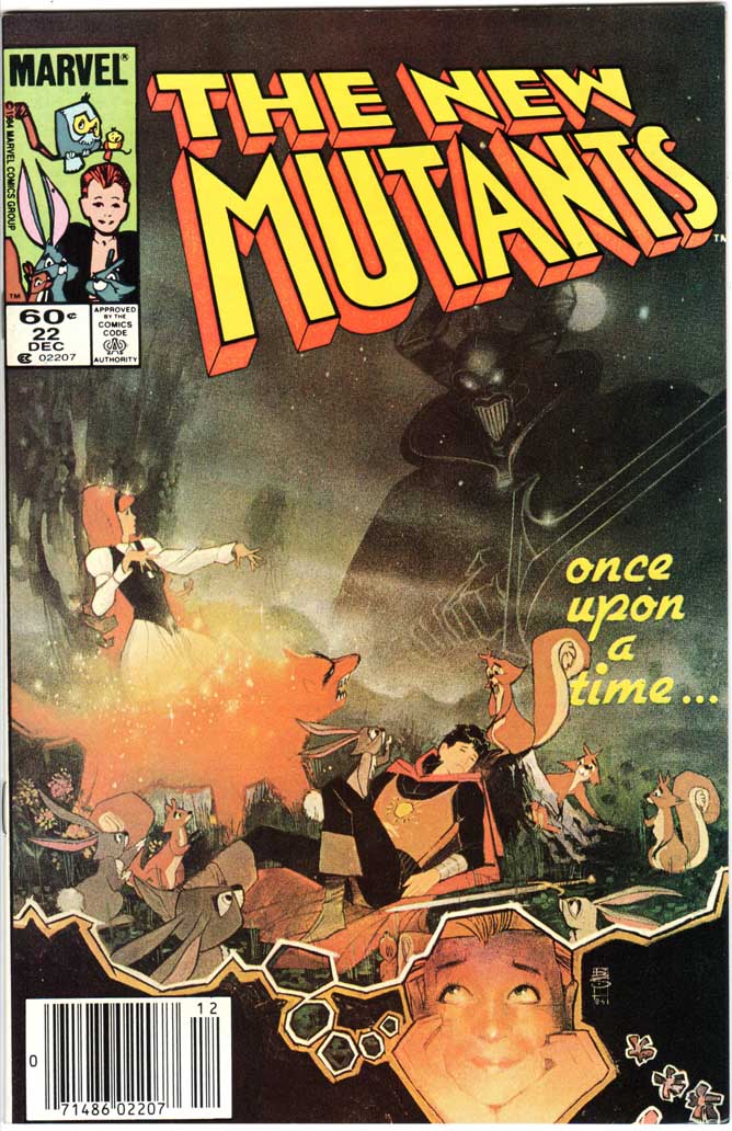 New Mutants (1983) #22 MJ
