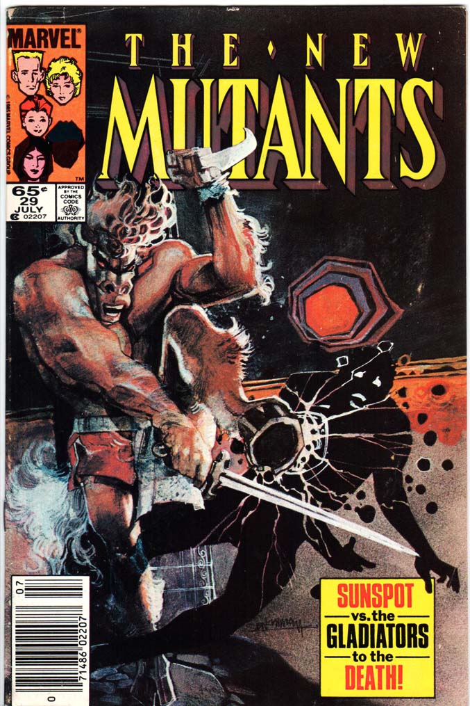 New Mutants (1983) #29 MJ
