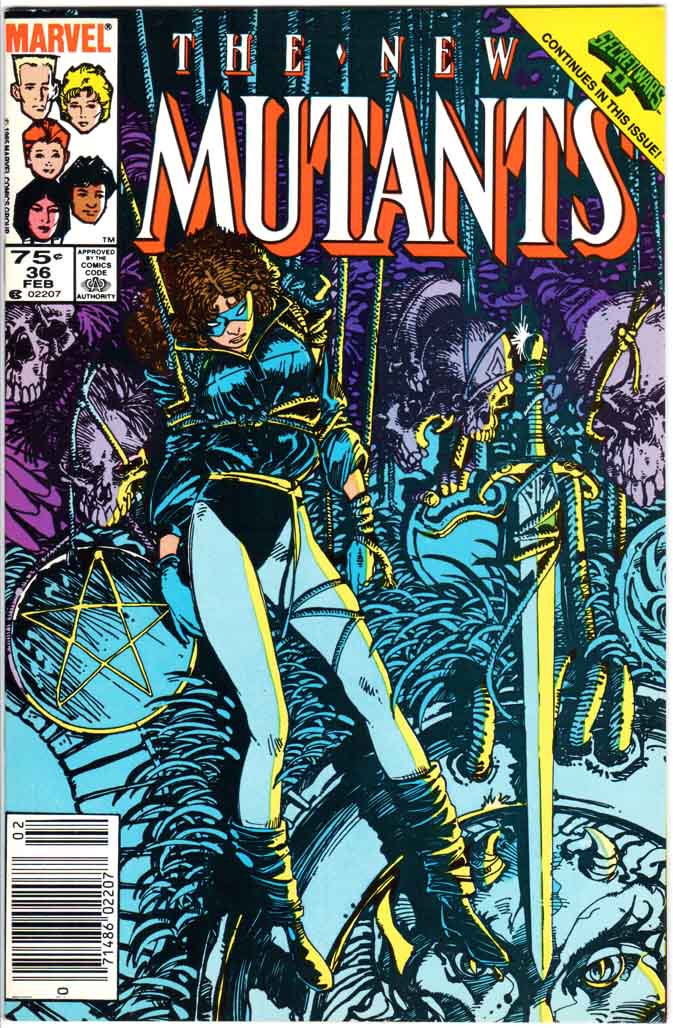 New Mutants (1983) #36 MJ