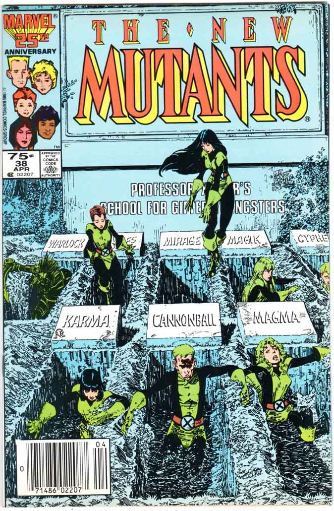 New Mutants (1983) #38 MJ